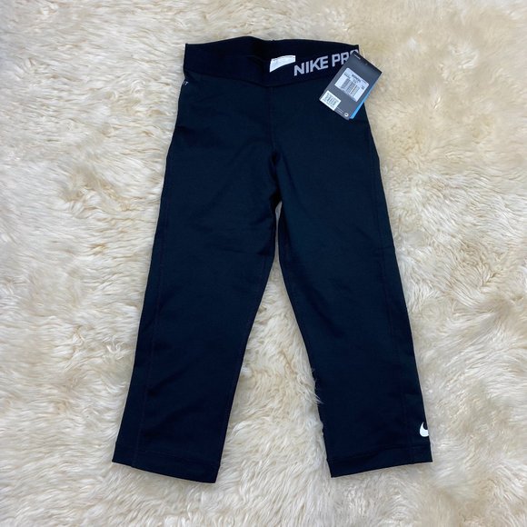 NIKE PRO 589366 010 LEGGING - Picture 1 of 8